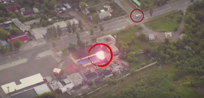 В Донецке взорвался склад боевиков