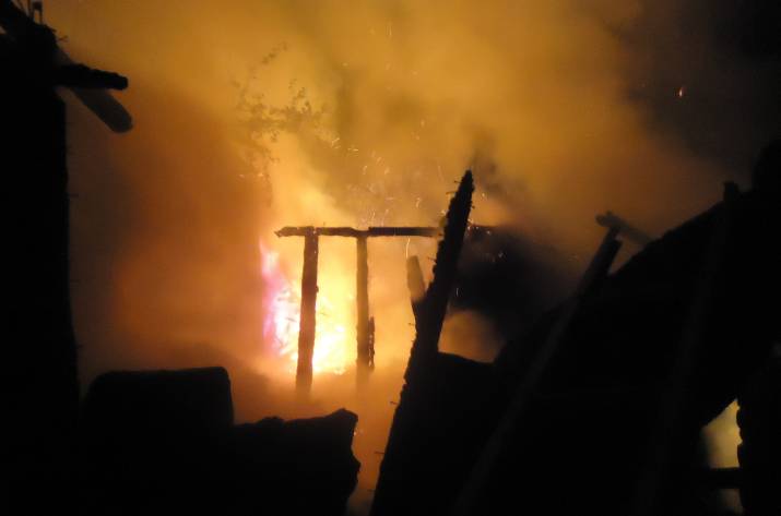 Пожар Лисичанск