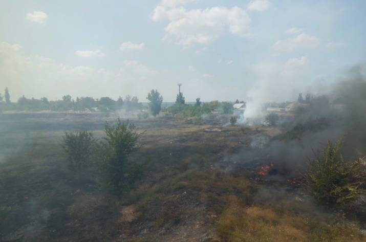 пожар рубежное