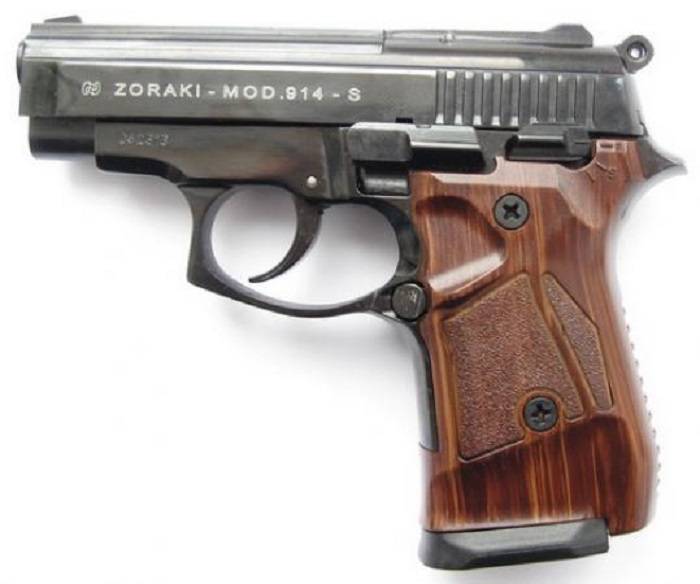 пистолет зораки