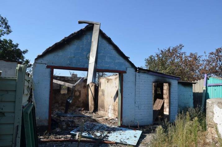 зайцево обстрел