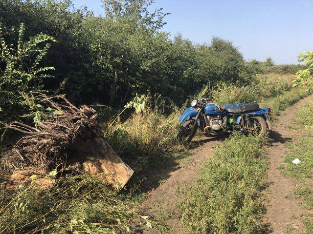 На Луганщине погиб мотоциклист