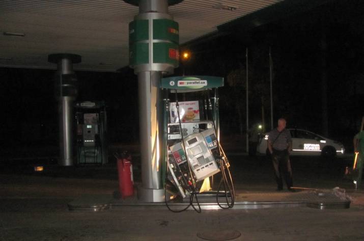 ДТП на АЗС в Северодонецке