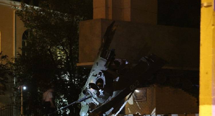 Взрыв в Луганске