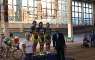Велоспортсменки Луганщины выбороли 5 медалей чемпионата Украины