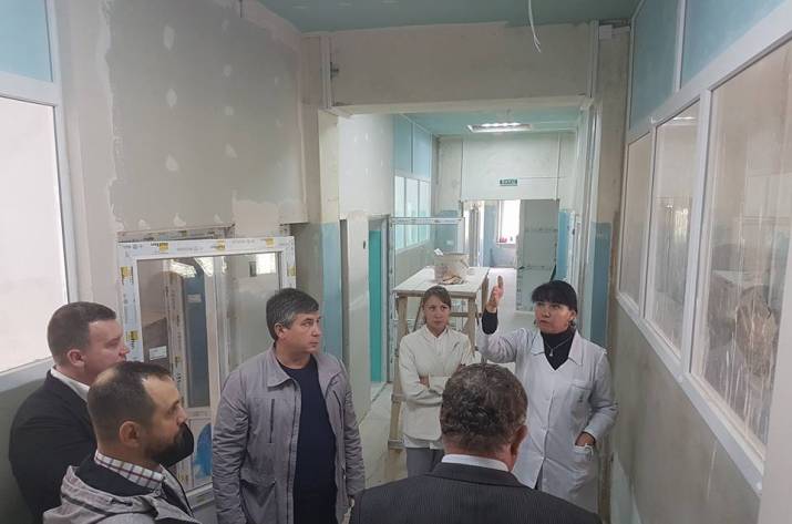 Инфекционное отделение в Рубежном