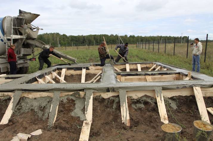 бетонирование опалубка