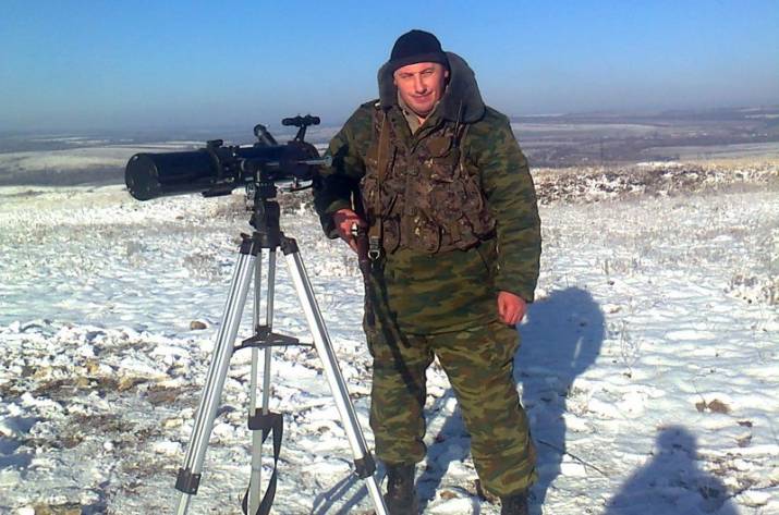 Украинский снайпер ликвидировал боевика Смирнова