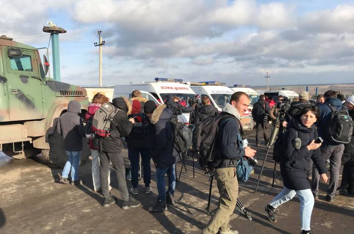 Обмен пленными на Донбассе