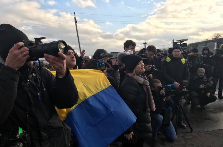 Обмен пленными на Донбассе