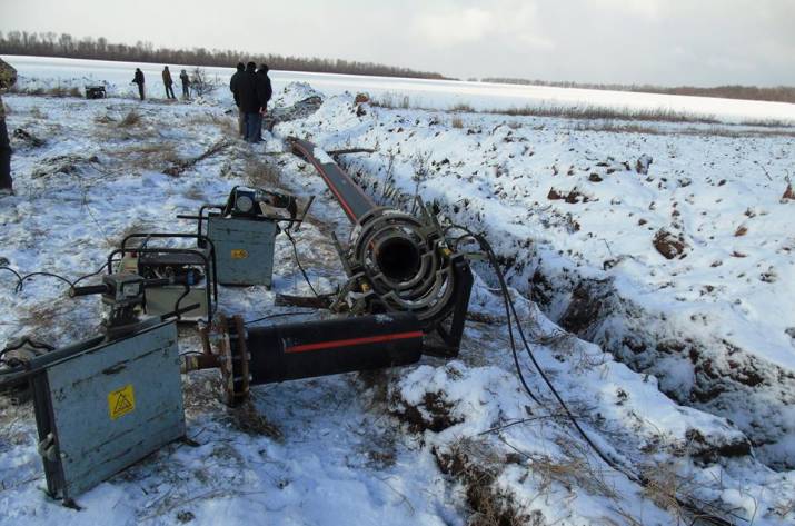 Новую ветку газопровода строят для прифронтовых сел Луганщины 