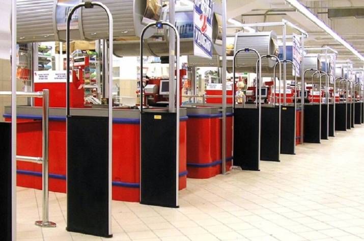 противокражные системы в магазине и супермаркете