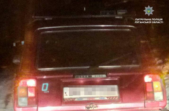 Патрульные Северодонецка обнаружили авто, пребывающее в розыске