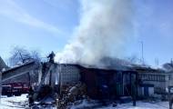 В одном из сёл Луганщины произошел пожар в жилом доме