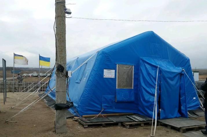 В сети показали лучший КПВВ на Донбассе (фото)