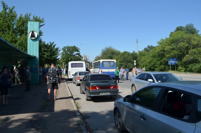 гуманитарный коридор через Станицу Луганскую