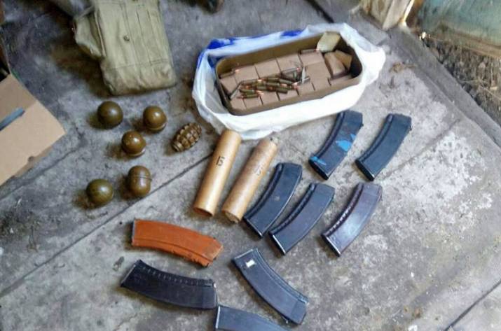В Святогорске найден схрон боеприпасов 