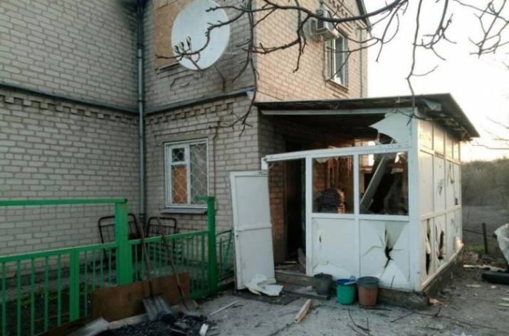 Оккупанты обстреляли Авдеевку (фото)