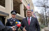 Глава МВД Арсен Аваков встретился с директором ФБР Кристофером Реем