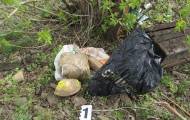 В Рубежном нашли пакет с тротилом и гранатами