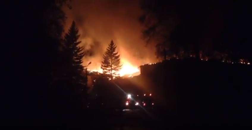 В Донецке горела шахта 