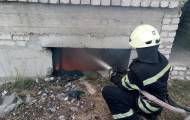 В Северодонецке в подвале одного из нежилых зданий произошел пожар