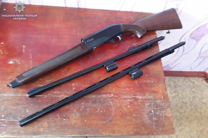 нашли ружье