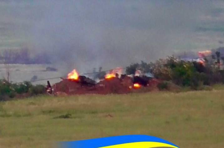 ВСУ нанесли сокрушающий удар по боевикам на Донбассе (фото)