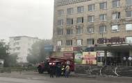 В центре Рубежного горела гостиница (фото)