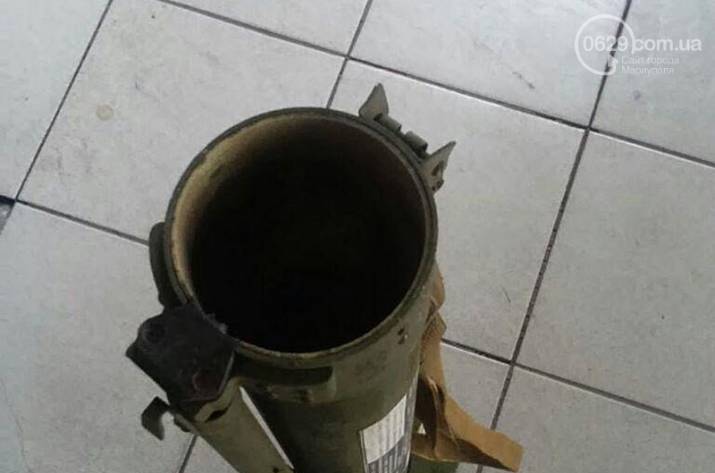 Вчера, 23 мая, утром в Кальмиусском районе Мариуполя местный житель выстрелил из ручного противотанкового гранатомета возле детской поликлиники.