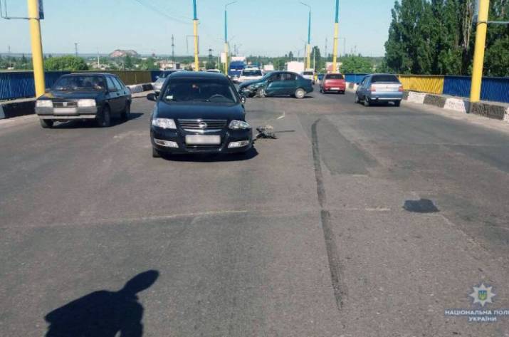 На Донетчине три машины пострадали в результате ДТП