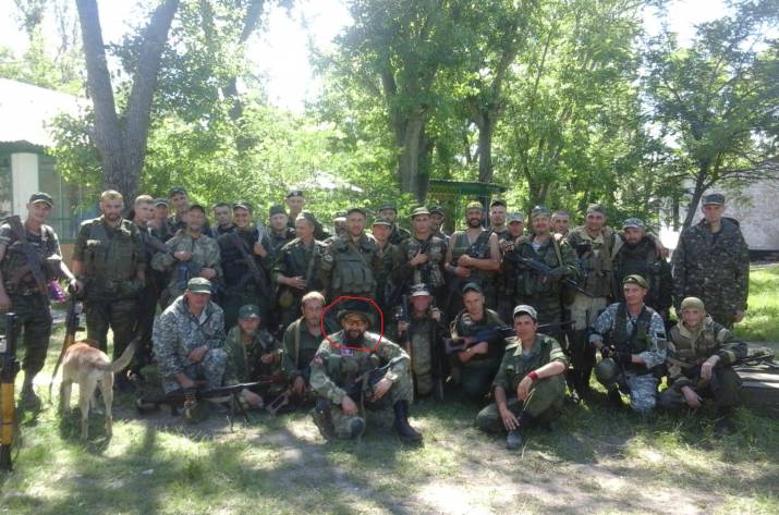 Комбат боевиков 