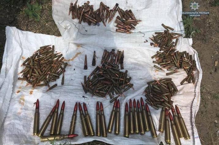 На Луганщине полиция изъяла около 500 патронов