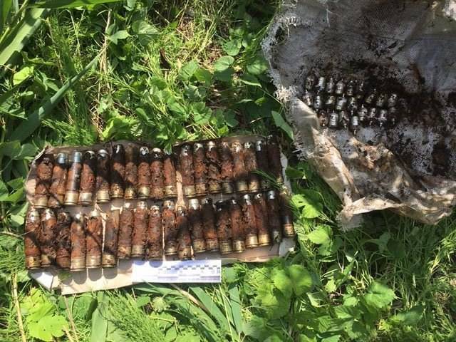 В Лисичанске был обнаружен тайник с боеприпасами