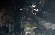 В Луганской области горел магазин