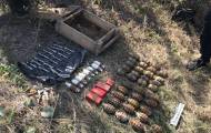 Возле линии разграничения на Луганщине обнаружен схрон с боеприпасами