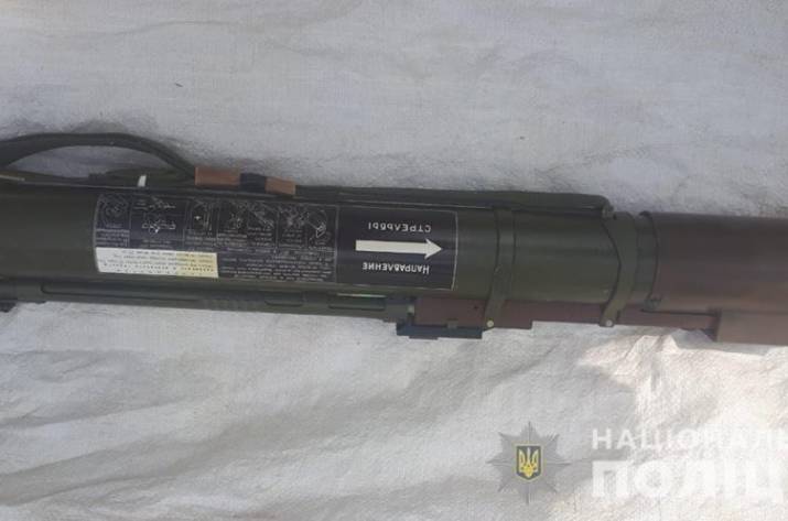 На Луганщине у местной жительницы обнаружен гранатомёт
