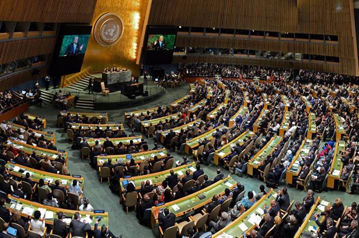 Вопрос оккупированных Россией территорий внесён в программу сессии ГА ООН