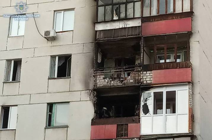 В Северодонецке произошёл пожар