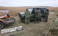 На Луганщине недалеко от границы задержали рыбаков-браконьеров