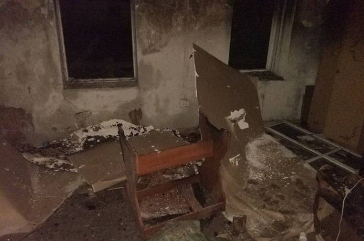 В селе Парасковиевка Бахмутского района в результате пожара пострадал местный житель. Об этом сообщает Главное управление ГСЧС в Донецкой области.