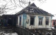 На Донетчине из-за пьяного жильца сгорел дом
