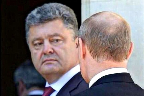 порошенко и путин