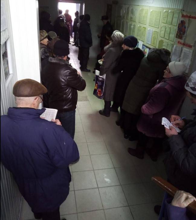 Перед абонентским участком ООО