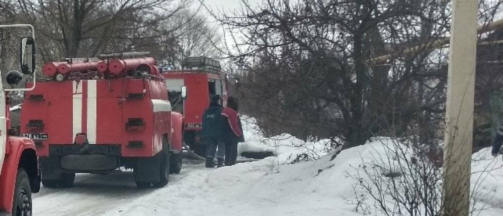 В оккупированной Макеевке загорелся пассажирский городской транспорт.