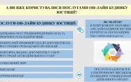 З 2016 року Міністерством юстиції України запроваджено роботу електронного сервісу 