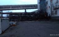 В Донецке на шахте обвалился мост