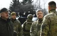 Вчера, 14 марта, президент Украины Петр Порошенко посетил прифронтовую Донетчину и встретился с военнослужащими полка 