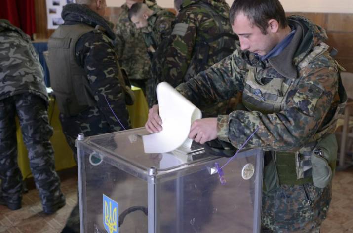 ЦИК создала спецучастки для голосования военнослужащих