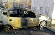 В Северодонецке сгорел автомобиль